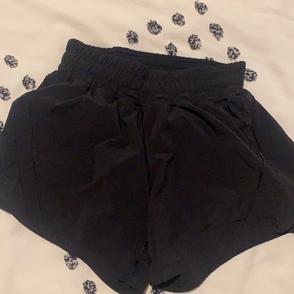 lululemon athletica Pants - Lululemon black running shorts